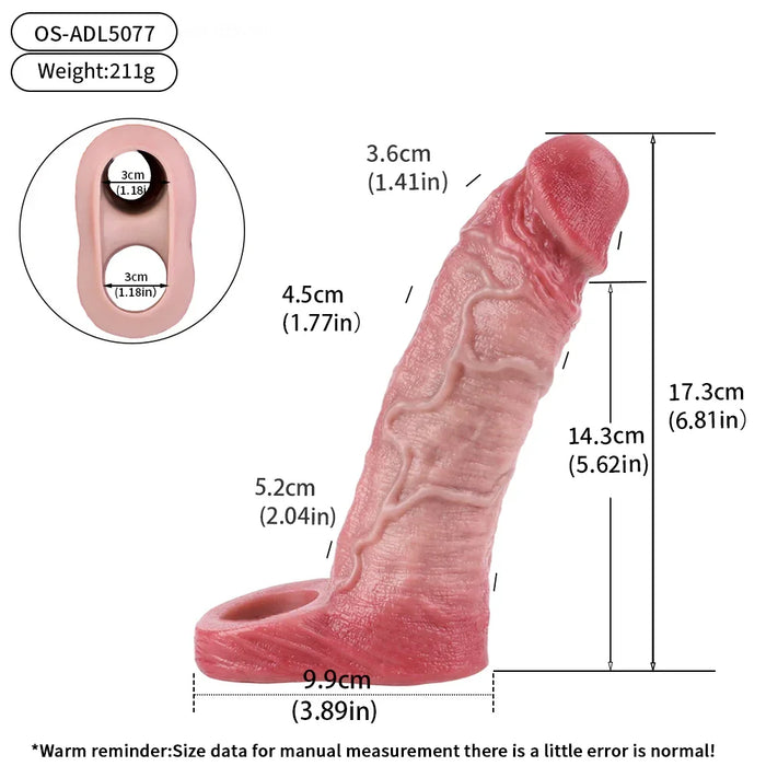 G-6.81 inches