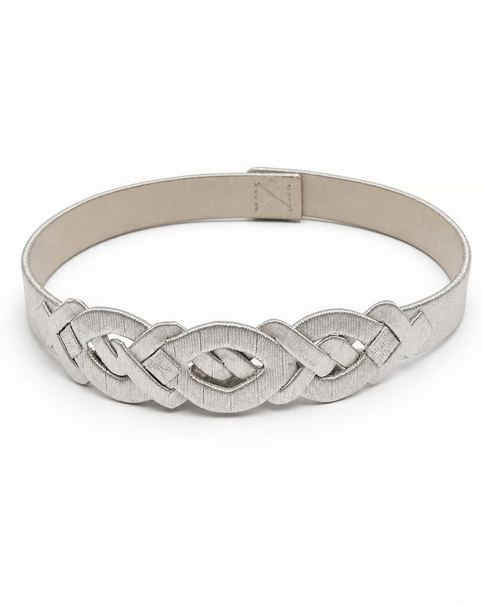 Silver Dim Skali Belt