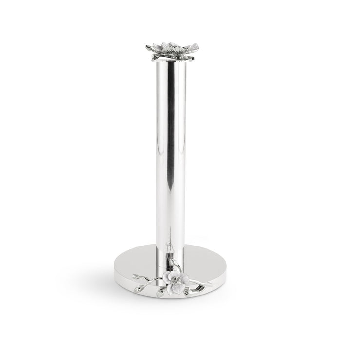 Michael Aram Silver Orchid Paper Towel Holder