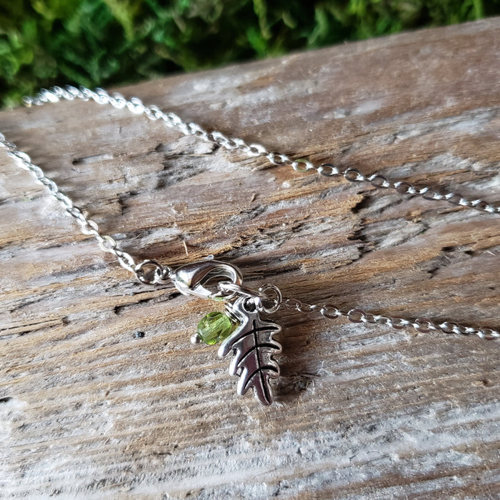 Silver Snail Necklace