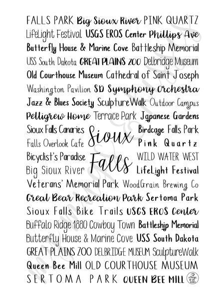 Sioux Falls, SD Spiral Notebook