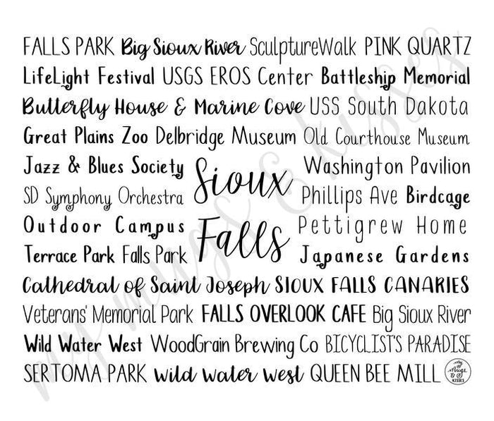 Sioux Falls, SD Travel Mug