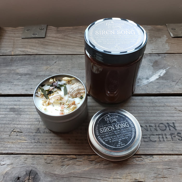 "Siren Song" Soy Spell Candle