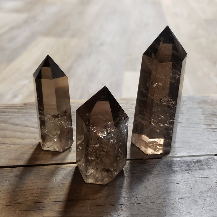 Smoky Quartz Obelisk