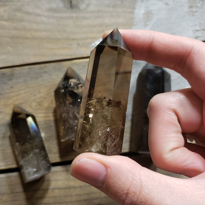 Smoky Quartz Obelisk