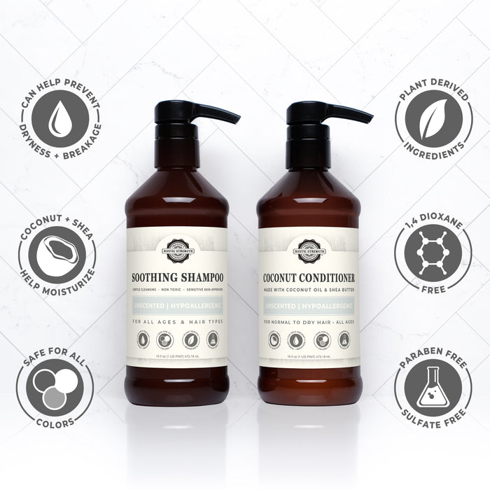 Soothing Shampoo | Mama + Baby Safe - Rustic Strength