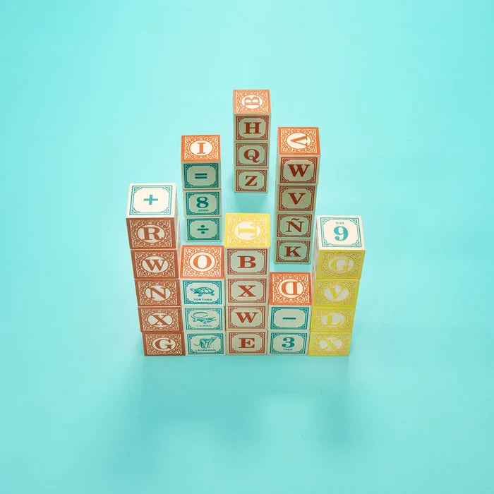 Spanish Alphabet 30 Block Set