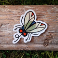 Sparkly Fly Vinyl Sticker