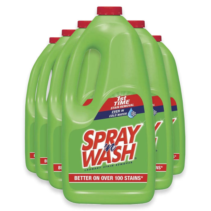 Spray 'n Wash Pre-Treat Laundry Stain Remover Liquid Refill 60 oz - 6 Pack