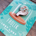 Sprouting Mushrooms Enamel Pin