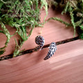 Sterling Silver Adjustable Fern Ring
