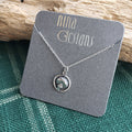 Sterling Silver Agaric Mushroom Necklace