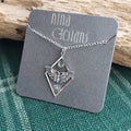 Sterling Silver Celestial Moth Necklace