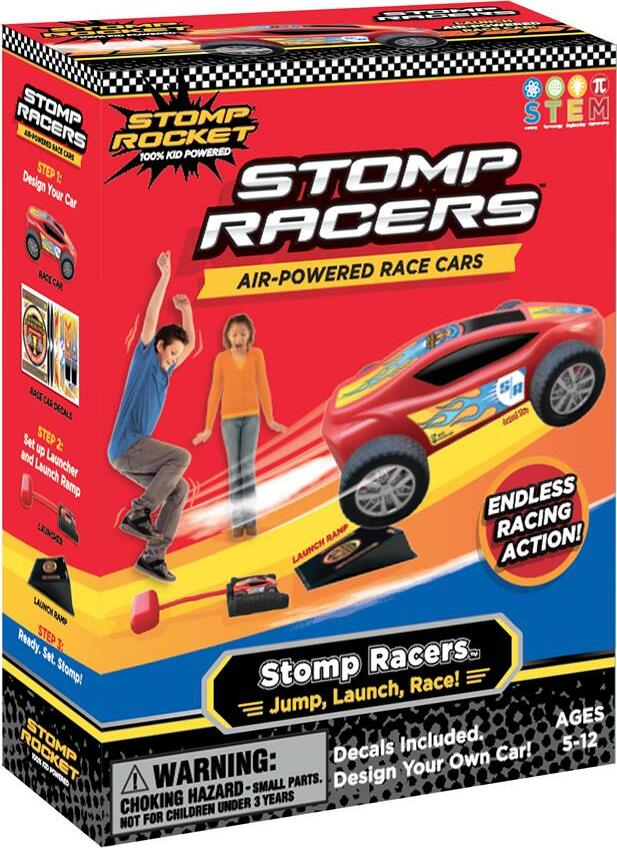 D And L Stomp Rocket Dueling Stomp Racers