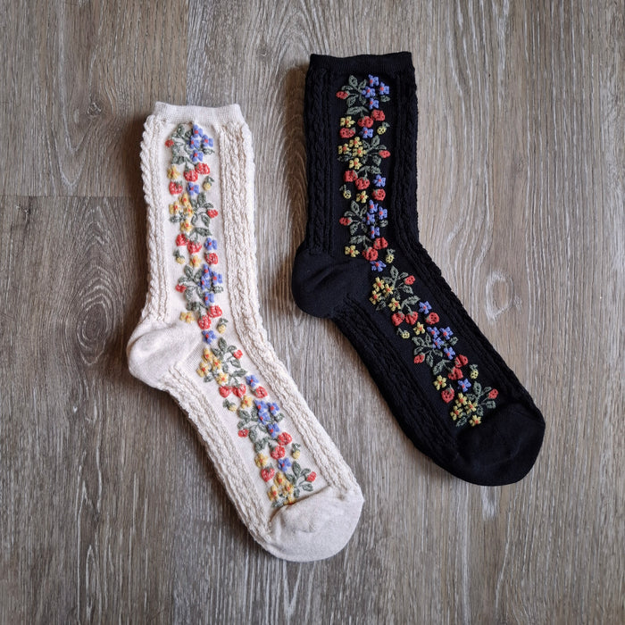 Strawberry Field Socks