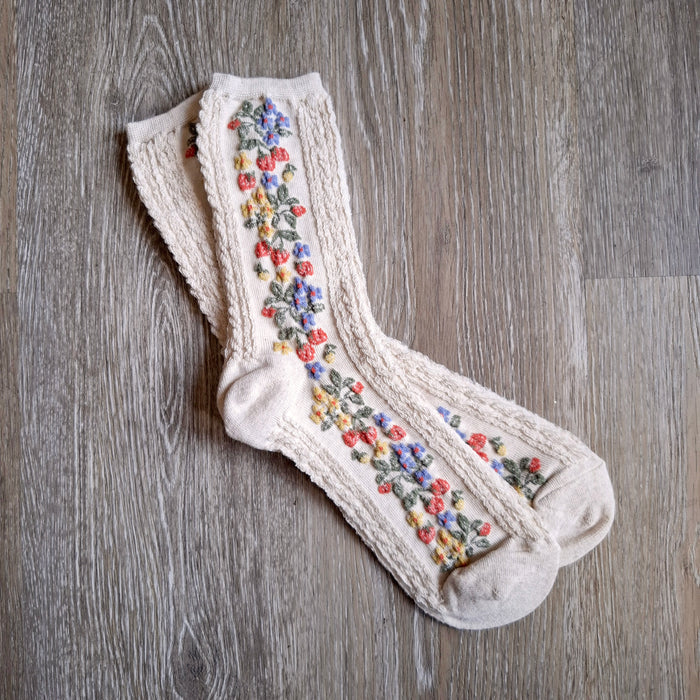Strawberry Field Socks