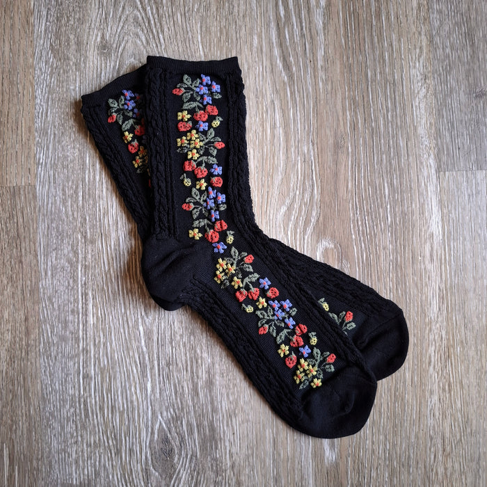 Strawberry Field Socks