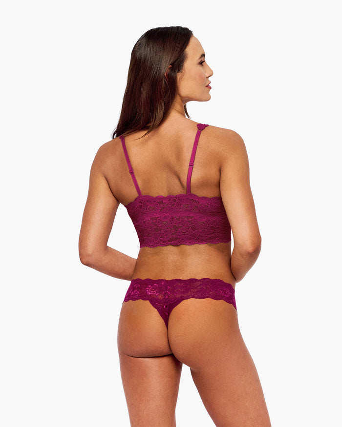 Rouge String - Never Say Never String Taille Basse Cutie