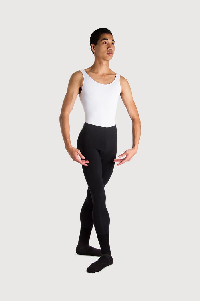 T3400 - Bloch Dale High Waist Full Length Mens Legging