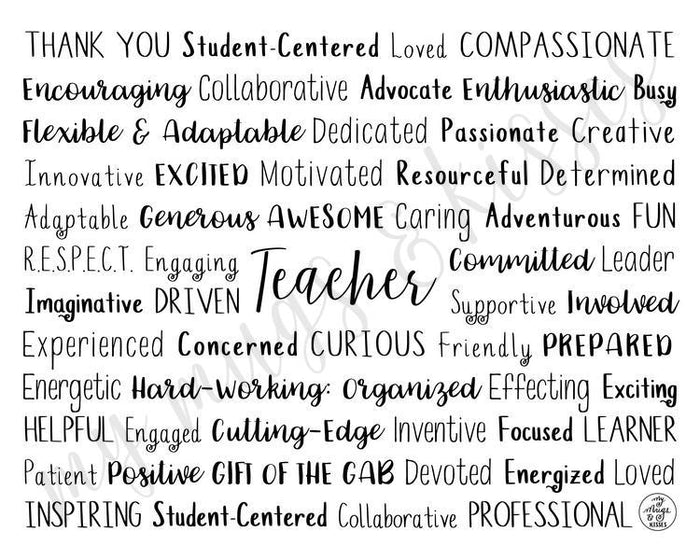 Teacher Digital Download