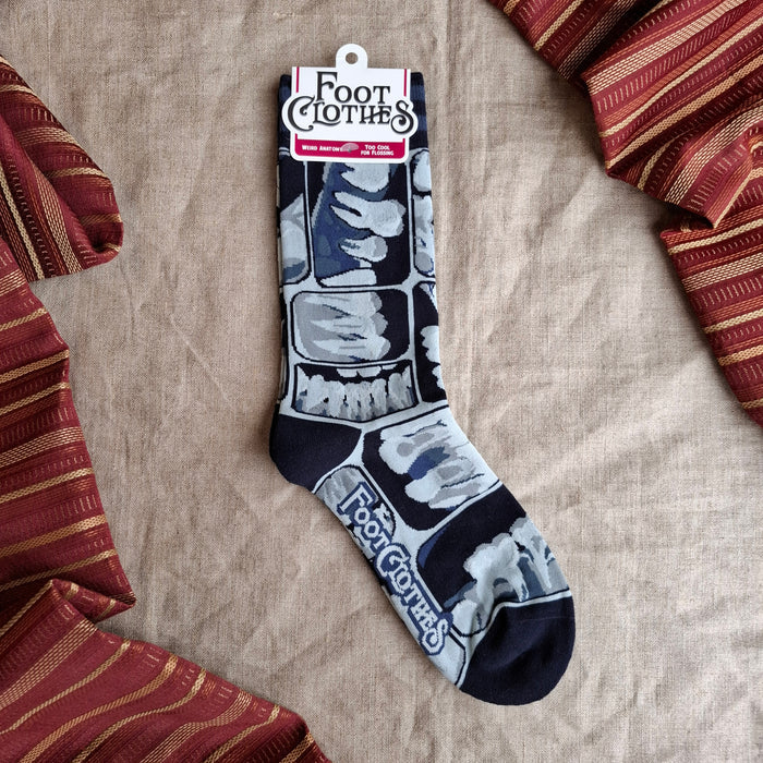 Teeth Xrays Crew Socks