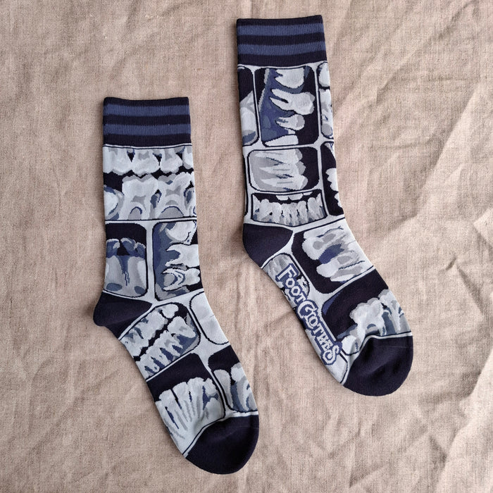 Teeth Xrays Crew Socks