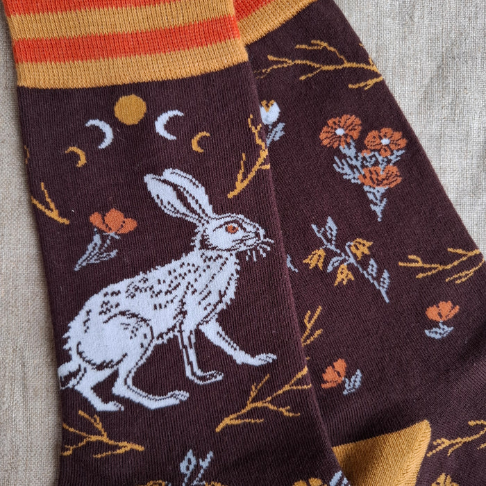 The Hare Crew Socks