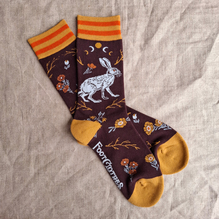 The Hare Crew Socks