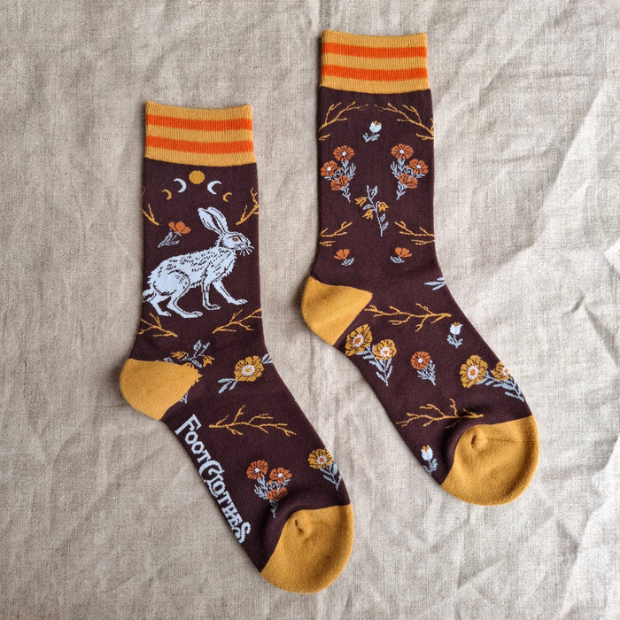 The Hare Crew Socks