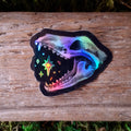 Thylacine Skull Vinyl Sticker
