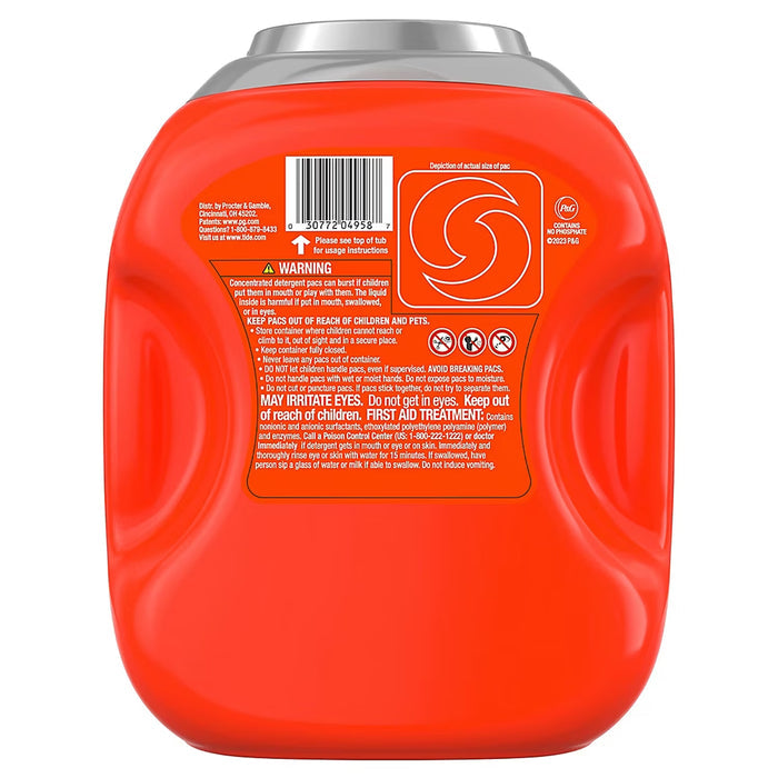 Tide Hygienic Clean Power PODS Laundry Detergent Pacs, Original Scent, 72 ct.