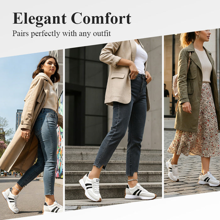Time-Limited Special |  Women's Casual Non-Slip Chunky Sneakers – Cushioned Insole, Breathable Mesh & Trendy Look ✨
