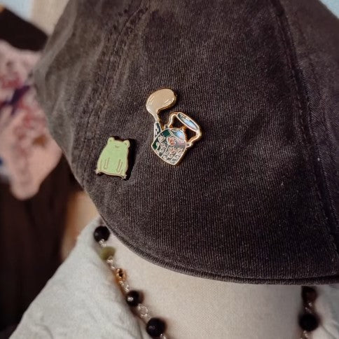 Tiny Frog Enamel Pin
