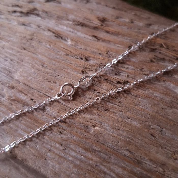 Tiny Silver Flower Vintage Locket