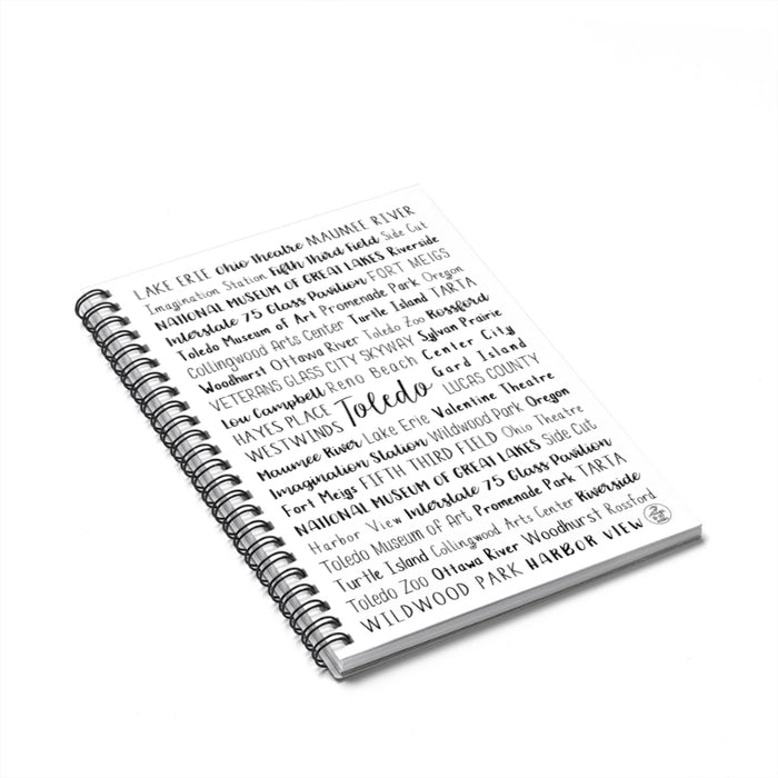 Toledo, OH Spiral Notebook