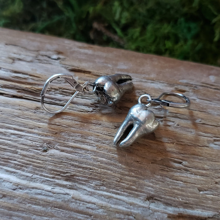 Tooth Earrings