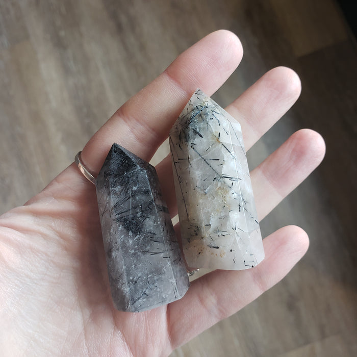 Tourmalated Quartz Obelisk