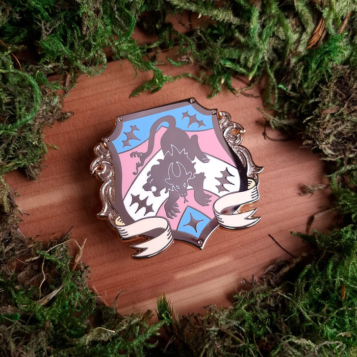 Trans Pride Chimera Enamel Pin