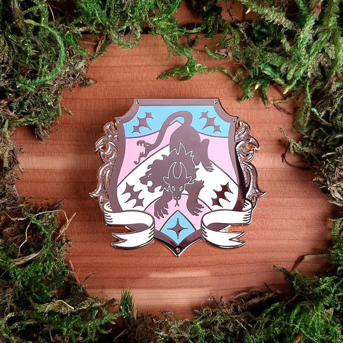Trans Pride Chimera Enamel Pin