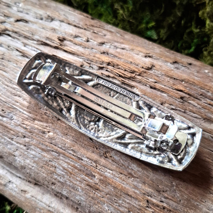 Tree of Life Pewter Hair Barrette
