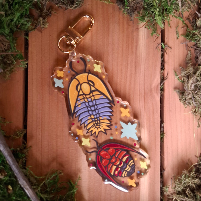 Trilobite Keychain