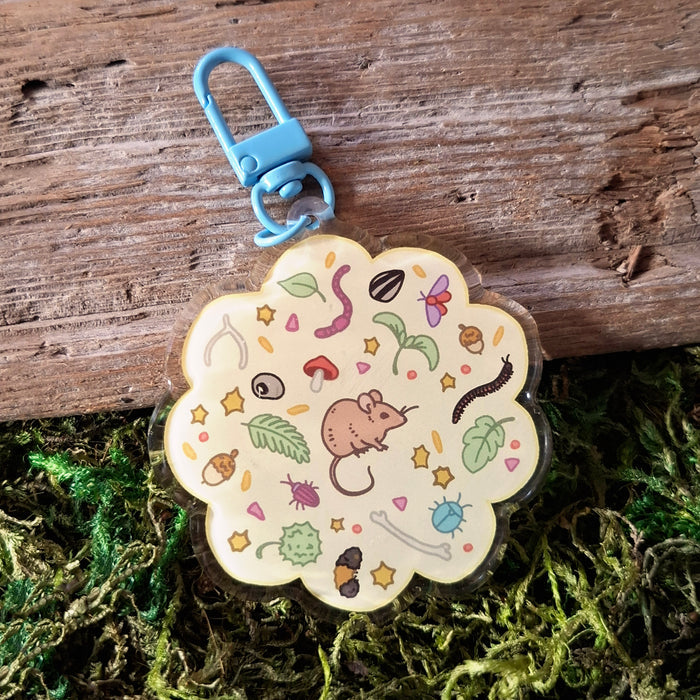 Trinket Mouse Keychain
