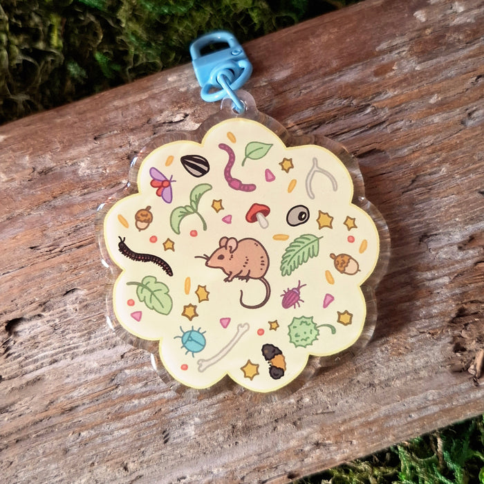 Trinket Mouse Keychain