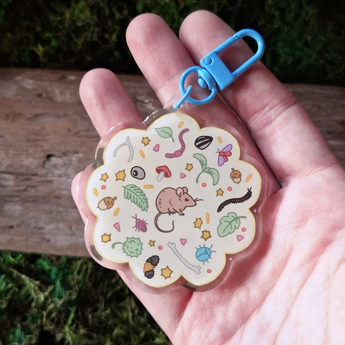 Trinket Mouse Keychain