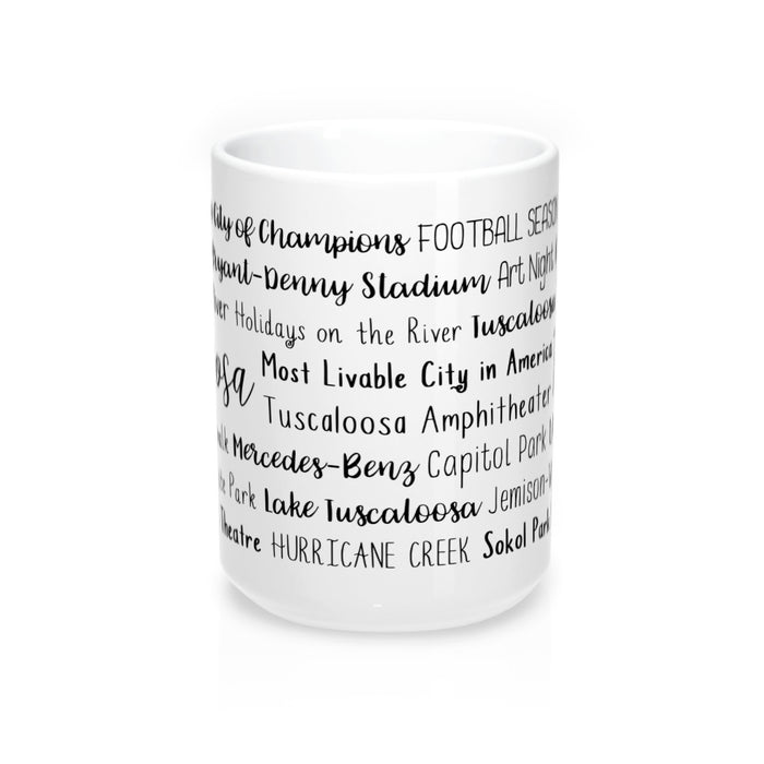 Tuscaloosa, AL Mug