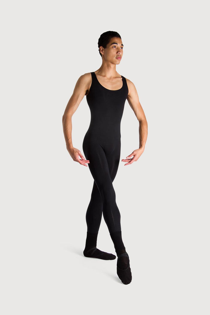 U3475M - Bloch Mark Scoop Neck Tank Mens Unitard