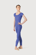 U3872M - Bloch Microlux™ Scoop Neck Cap Sleeve Mens Unitard