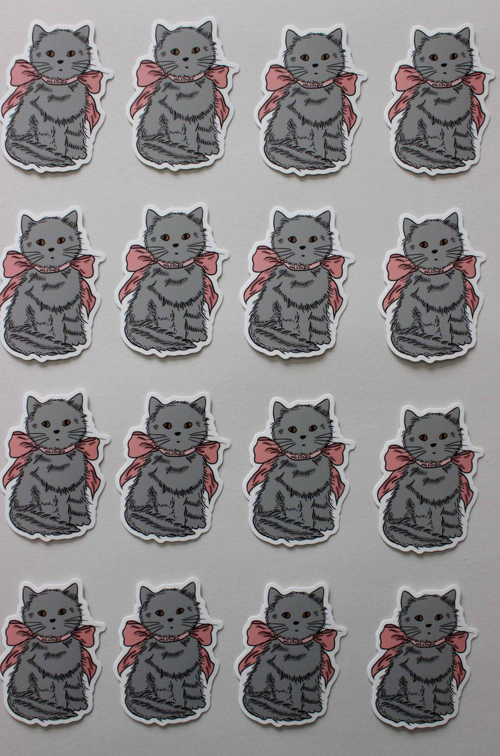 Unlovable Cat Sticker