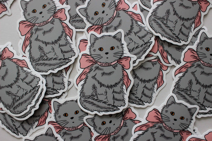 Unlovable Cat Sticker