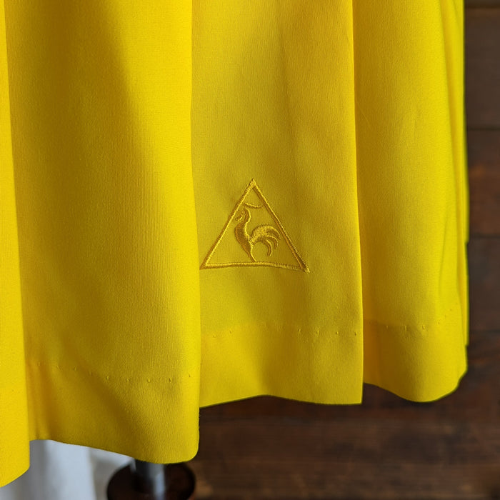 Vintage Yellow Pleated Tennis Skirt